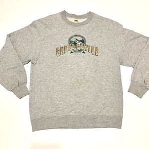 Vintage Arizona Grand Canyon National Park Pullover Sweatshirt Medium